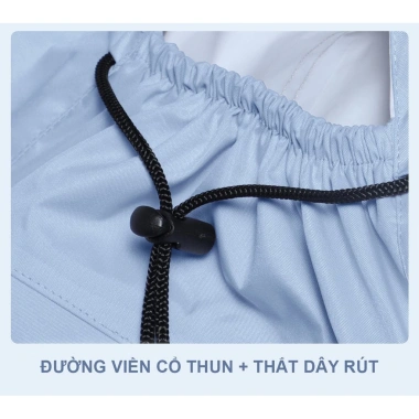 Áo mưa trùm xe không xẻ tà, kính chắn nước, Nhật Bản, vải chống thấm, kèm túi
