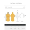 Áo mưa xe đạp điện người lớn, poncho toàn thân dài, chống mưa mạnh, unisex, giá sỉ Q1IG 3