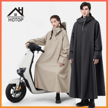 Áo mưa xe máy siêu bền, chống thấm nước, thời trang liền khối - 138.352 VND