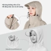 Áo mưa xe máy siêu bền, chống thấm nước, thời trang liền khối - 138.352 VND 6