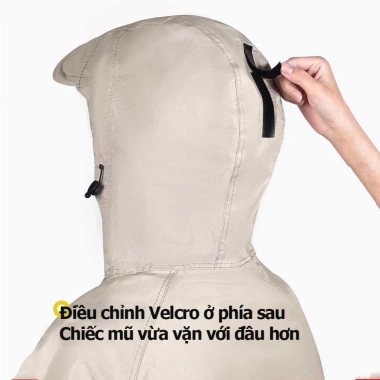 Áo mưa xe máy siêu bền, chống thấm nước, thời trang liền khối - 138.352 VND