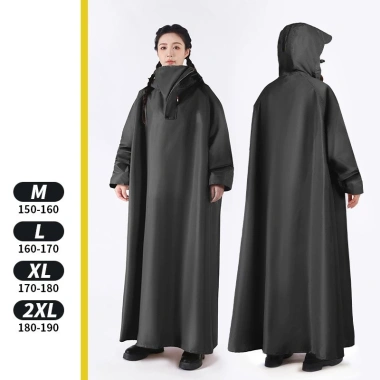 Áo mưa xe máy siêu bền, chống thấm nước, thời trang liền khối - 138.352 VND