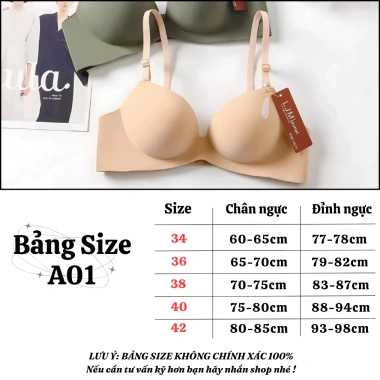Áo Ngực Su Không Gọng Không Lộ Viền Quây Cài Sau Đệm 3cm Thoải Mái – Giá Ưu Đãi 54.300 VND