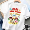 Áo nhóm đi biển unisex cotton mát mịn, form vừa người, giá ưu đãi 59k cho bạn thân 7