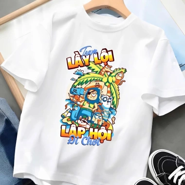 Áo nhóm đi biển unisex cotton mát mịn, form vừa người, giá ưu đãi 59k cho bạn thân 8 Áo nhóm đi biển unisex cotton mát mịn, form vừa người, giá ưu đãi 59k cho bạn thân 8