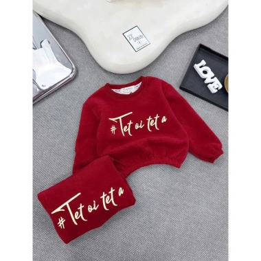 Áo nỉ 2 da trẻ em Tết – Unisex cho bé trai, bé gái, giá chỉ 105.000đ