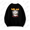 Áo nỉ sweater cặp đôi Tết 2.026 Oversize dài tay dày đẹp màu đỏ xanh trắng đen 2