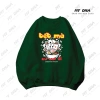 Áo nỉ sweater cặp đôi Tết 2.026 Oversize dài tay dày đẹp màu đỏ xanh trắng đen 4