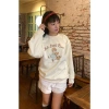 Áo Nỉ Sweater Loopie Club BST336 Hình Loli Cute, Chất Lông Cào, Form Rộng, Giá 85k 2
