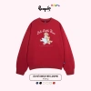 Áo Nỉ Sweater Loopie Club BST336 Hình Loli Cute, Chất Lông Cào, Form Rộng, Giá 85k 9