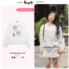 Áo Nỉ Sweater LOOPIE POP LP380 Why Do Me Form Rộng Y2K Cute - Sẵn Hàng Tết 2.026 Giá 145k