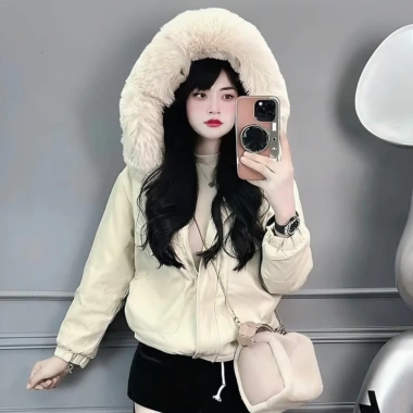 Áo Parka Kaki Ngắn Lót Lông Quảng Châu Loại 1 Siêu Ấm 2.025 379,100 VND
