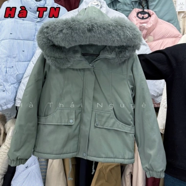 Áo Parka Kaki Ngắn Lót Lông Quảng Châu Loại 1 Siêu Ấm 2.025 379,100 VND