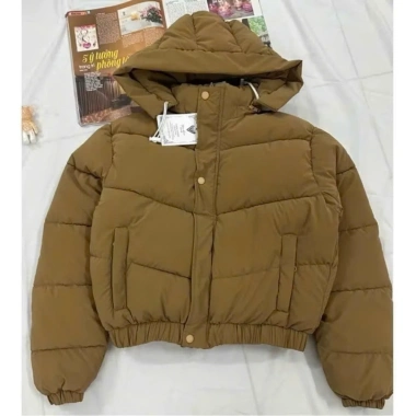 Áo Phao Nữ Nhung Lì Có Mũ Hốt Nhất Siêu Sale Tết Giá 159k Đủ Màu Đẳng Cấp 6