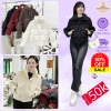 Áo Phao Nữ Trần Bông 3 Lớp Dày Dặn Cổ Trụ, Tay Khóa Kéo Bo – Độc Đáo Tôn Dáng, Giá 375k