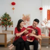 Áo phông gia đình bố mẹ bé chúc mừng năm mới 2.026 Tết sum vầy - Giá chỉ 71.500đ 7