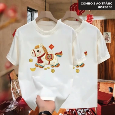 Áo phông NGỰA Tài Lộc HORSE16 Unisex Mẫu Tết 2.026 – In sắc nét, trẻ trung, năng động 129k 10 Áo phông NGỰA Tài Lộc HORSE16 Unisex Mẫu Tết 2.026 – In sắc nét, trẻ trung, năng động 129k 10