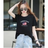 Áo phông nữ dáng rộng in chữ AMERICAN thun cotton Loza RT8.201 - Giá giảm 21% chỉ 168k 6