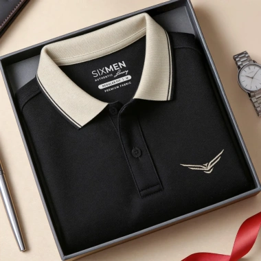Áo polo nam cao cấp DAVIN EAGLE FeelMax thoáng mát, sang trọng Tặng hộp quà SIXMEN