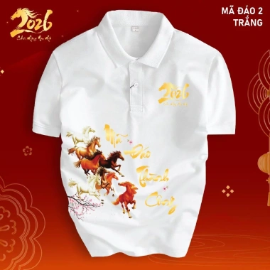 Áo Polo Tết 2.026 Mẫu Mới Cổ Bẻ Basic Cao Cấp - Sang Trọng, Thoáng Mát, Giá 199.000₫