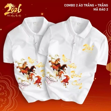 Áo Polo Tết 2.026 Mẫu Mới Cổ Bẻ Basic Cao Cấp - Sang Trọng, Thoáng Mát, Giá 199.000₫