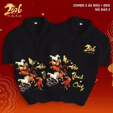 Áo Polo Tết 2.026 Mẫu Mới Cổ Bẻ Basic Cao Cấp - Sang Trọng, Thoáng Mát, Giá 199.000₫