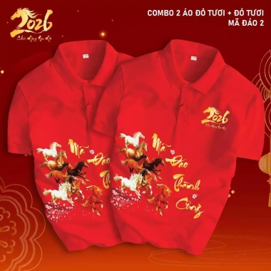 Áo Polo Tết 2.026 Mẫu Mới Cổ Bẻ Basic Cao Cấp - Sang Trọng, Thoáng Mát, Giá 199.000₫