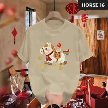 Áo Polo Tết 2.026 NGƯA TÀI LỘC HORSE Cổ Tròn Unisex 16 Form Thoáng Mát - Giá 129k 5 Áo Polo Tết 2.026 NGƯA TÀI LỘC HORSE Cổ Tròn Unisex 16 Form Thoáng Mát - Giá 129k 5
