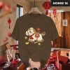 Áo Polo Tết 2.026 NGƯA TÀI LỘC HORSE Cổ Tròn Unisex 16 Form Thoáng Mát - Giá 129k 10