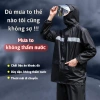 Áo Quần Mưa 2 Lớp Oxford Dài Dáng, Chống Bão, Thoáng Khí, Bảo Vệ Toàn Thân Nam Nữ - 127k