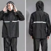 Áo Quần Mưa 2 Lớp Oxford Dài Dáng, Chống Bão, Thoáng Khí, Bảo Vệ Toàn Thân Nam Nữ - 127k 2