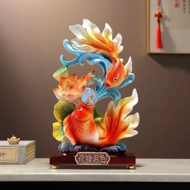 Ao sen cá Hàng Tháng Hàng Năm - Đồ trang trí phòng khách, tủ tivi - Giá 296.972₫