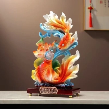 Ao sen cá Hàng Tháng Hàng Năm - Đồ trang trí phòng khách, tủ tivi - Giá 296.972₫