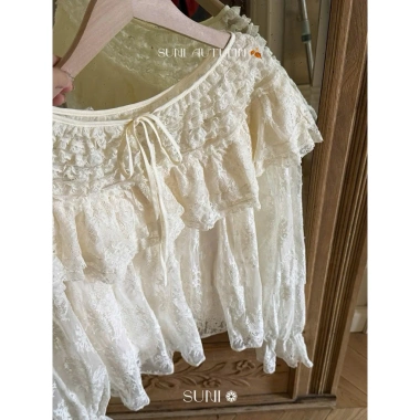 Áo sơ mi cổ bèo xinh iu SSU - Giá ưu đãi 320k, giảm 64k - Đặt trước Tết 19, giao 5/2 4 Áo sơ mi cổ bèo xinh iu SSU - Giá ưu đãi 320k, giảm 64k - Đặt trước Tết 19, giao 5/2 4