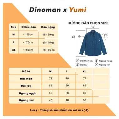 Áo Sơ Mi Denim Nam Nữ Chất Liệu Jean Cao Cấp Dày Dặn Phong Cách Hàn Quốc Giá 149.000₫ 8