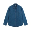 Áo Sơ Mi Denim Nam Nữ Chất Liệu Jean Cao Cấp Dày Dặn Phong Cách Hàn Quốc Giá 149.000₫ 9