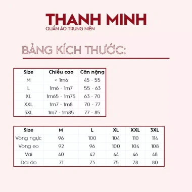 Áo sơ mi trung niên ngắn tay vải lụa cao cấp Tomen họa tiết đơn giản giá 69.000 VND