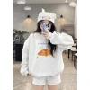 Áo Sweater Bánh Sừng Bò Loopie Club Nỉ Lông Cáo - Tết 2.026 Giá 145k Giao Ngay 2