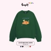 Áo Sweater Bánh Sừng Bò Loopie Club Nỉ Lông Cáo - Tết 2.026 Giá 145k Giao Ngay 7