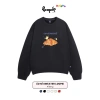Áo Sweater Bánh Sừng Bò Loopie Club Nỉ Lông Cáo - Tết 2.026 Giá 145k Giao Ngay 10