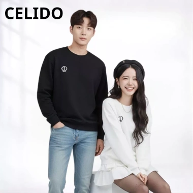 Áo Sweater CELIDO Thêu Boxy Nỉ 2 Da, Form Rộng Tay Lỡ, Cao Cấp Diện Tết 2.026 Siêu Xịn 6 Áo Sweater CELIDO Thêu Boxy Nỉ 2 Da, Form Rộng Tay Lỡ, Cao Cấp Diện Tết 2.026 Siêu Xịn 6