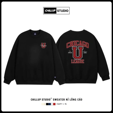 Áo Sweater Chicago CHILLUP STUDIO Nỉ Lông Cáo TC244 Trendy Streetwear 2.026 Giá 149k 5 Áo Sweater Chicago CHILLUP STUDIO Nỉ Lông Cáo TC244 Trendy Streetwear 2.026 Giá 149k 5