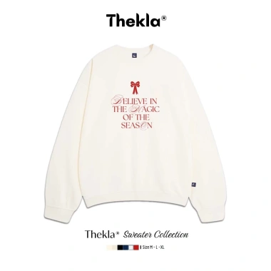 Áo Sweater Chữ Phép Màu THEKLA Nỉ Lông Cáo Dày Dặn BST268 - Thiết Kế 2.026, Giá 145k Giao Nhanh