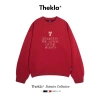 Áo Sweater Chữ Phép Màu THEKLA Nỉ Lông Cáo Dày Dặn BST268 - Thiết Kế 2.026, Giá 145k Giao Nhanh 7