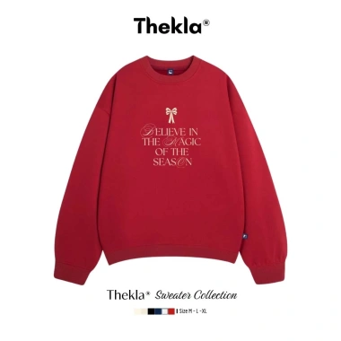 Áo Sweater Chữ Phép Màu THEKLA Nỉ Lông Cáo Dày Dặn BST268 - Thiết Kế 2.026, Giá 145k Giao Nhanh