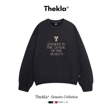 Áo Sweater Chữ Phép Màu THEKLA Nỉ Lông Cáo Dày Dặn BST268 - Thiết Kế 2.026, Giá 145k Giao Nhanh