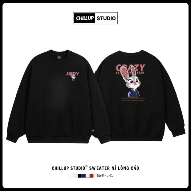 Áo Sweater Cô Thỏ Judy CHILLUP STUDIO Nỉ Lông Cáo TC431 – Tết 2.026 Giá 149.000đ 9 Áo Sweater Cô Thỏ Judy CHILLUP STUDIO Nỉ Lông Cáo TC431 – Tết 2.026 Giá 149.000đ 9