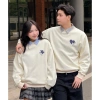 Áo Sweater Couple THEKLA BST198 Hình Mảnh Ghép Nỉ Lông Cáo Cao Cấp Form Rộng Dày Dặn - Giá 144.900 2