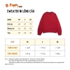 Áo Sweater Couple Thỏ Gấu BOPEPPY - Áo Nỉ Đôi, Lông Cáo Mềm Mịn, Giao Ngay 149k 8