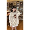 Áo Sweater Cún Đội Mũ THEKLA - Nỉ Lông Cáo Dày Dặn BST390 - Tết 2.026 Giá 145k 2